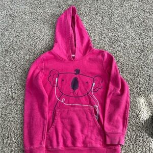 Kids Pink Koala Hoodie